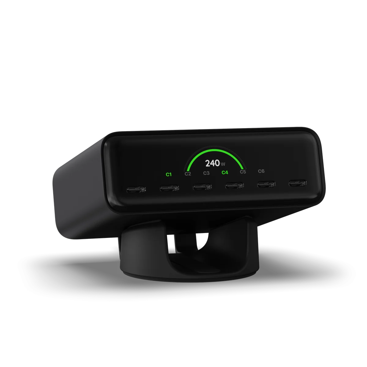 Satechi ChargeView 240W Desktop Charger – Ladestation mit Anzeige
