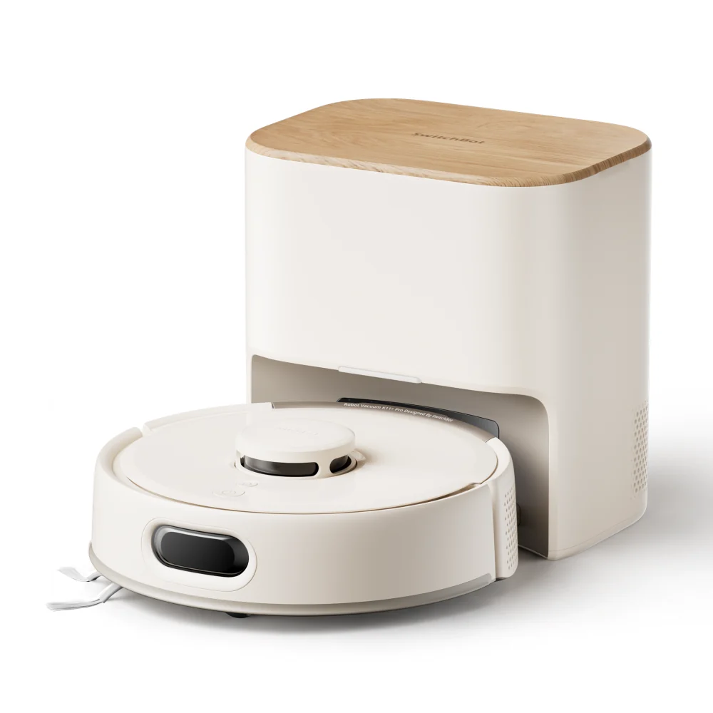 SwitchBot K11+ Pro – kompakter Saugroboter mit Wischfunktion und Station