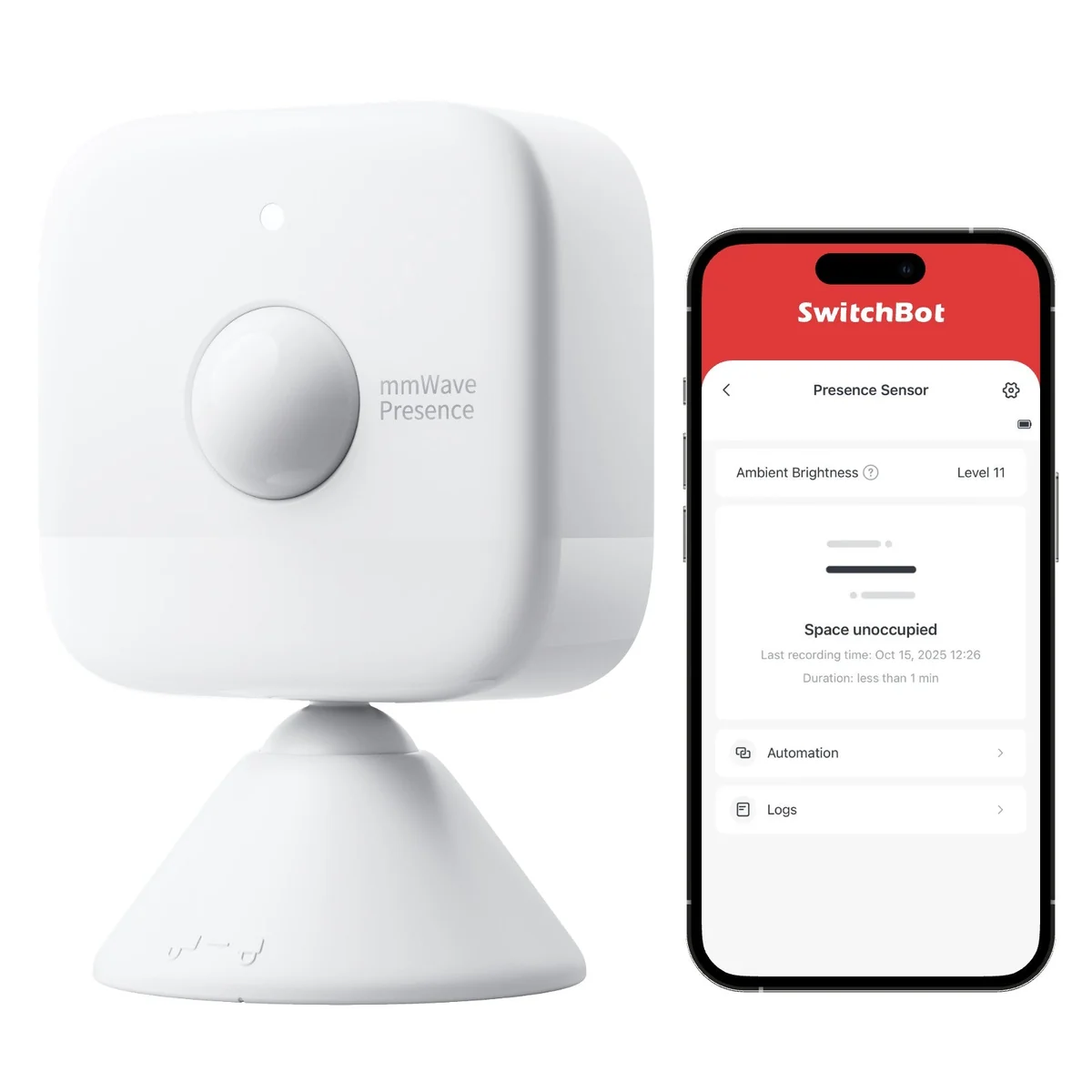 SwitchBot mmWave Presence Sensor – Bewegungs- und Anwesenheitssensor