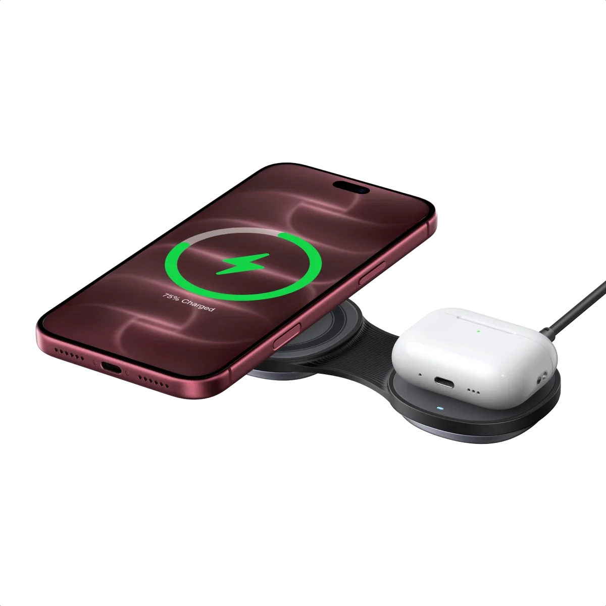 UGREEN MagFlow – faltbare magnetische 2-in-1-Ladestation
