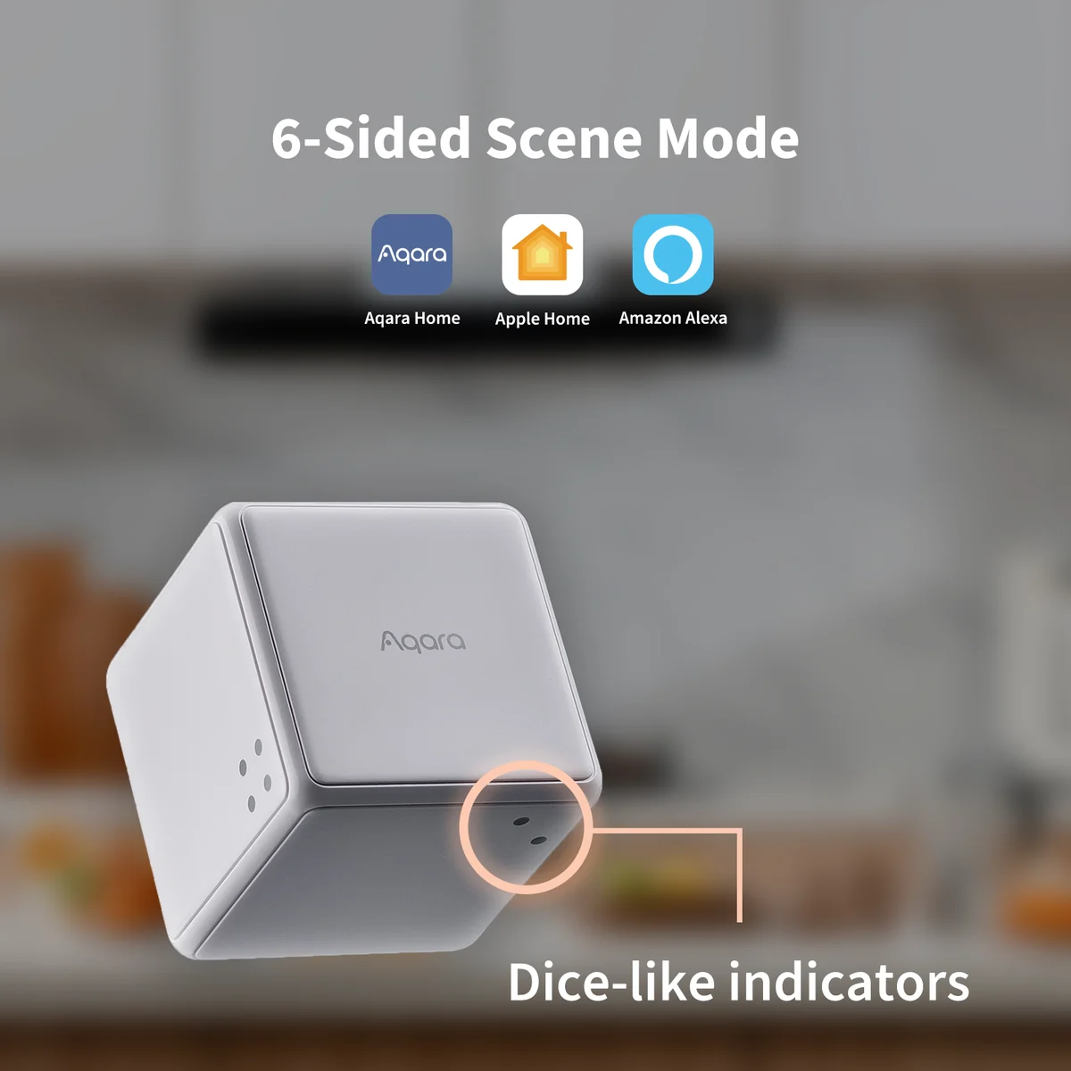 Aqara Cube T1 Pro – Gestenwürfel für Smart-Home-Szenen