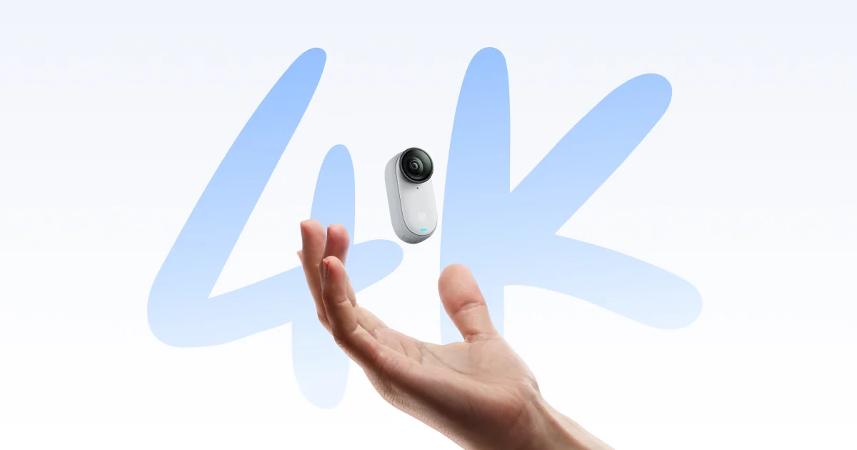 Insta360 GO 3S – magnetische 4K-Mini-Kamera