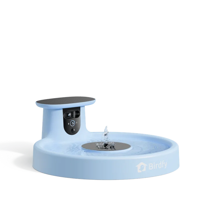 Birdfy Bath Pro – Vogelbad mit Solarantrieb, Brunnen und Kamera